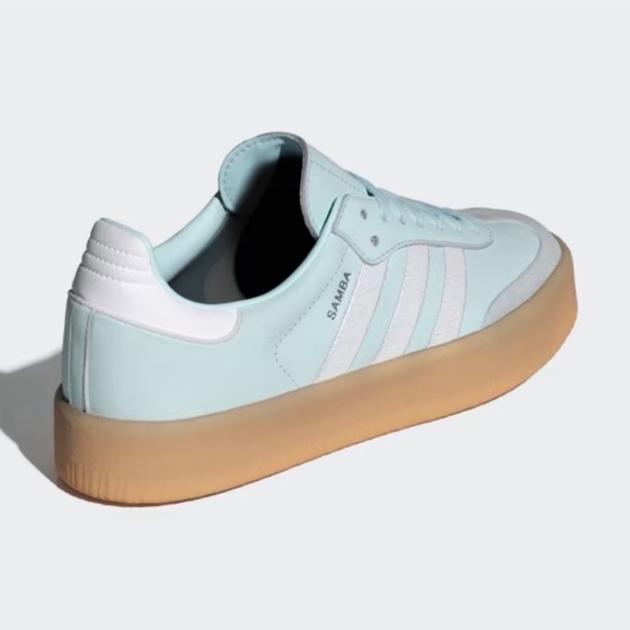NWT Adidas Sambae shoes, icy blue - Picture 12 of 12
